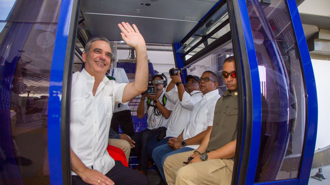 President Abinader Inaugurates Modern Cable Car in Los Alcarrizos