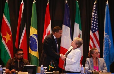 Alicia Bárcena Ibarra in High-Level Haiti Talks with CARICOM